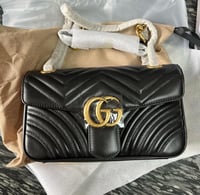 Image 1 of HARDWARE BLACK PURSE