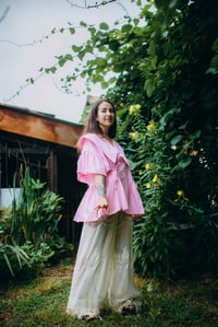 Image 3 of Blouse Chihiro [vichy rose]