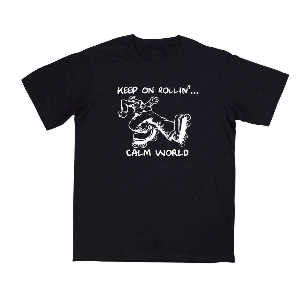 Image of Keep On Rollin’ Tee - Black