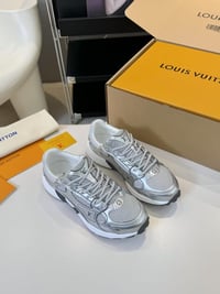 Image 2 of Silver LV Sneaker