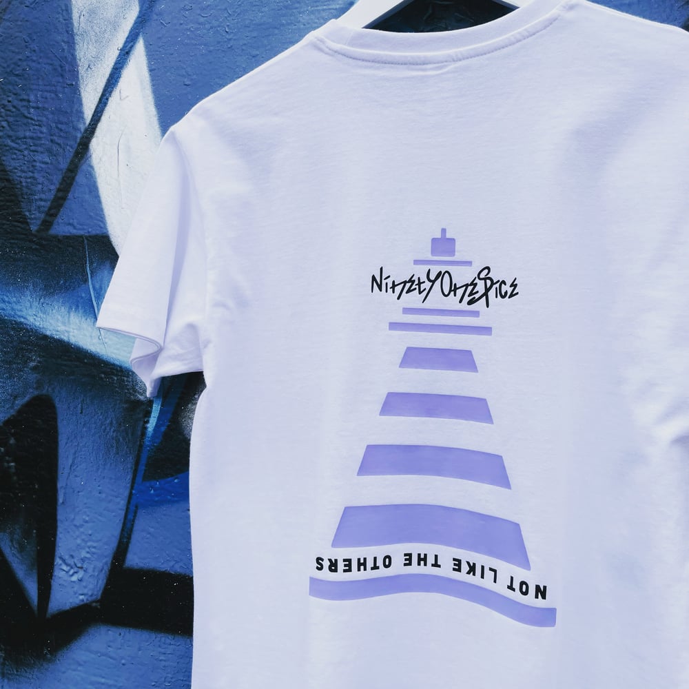 Image of White Lighthouse Sketch Tee