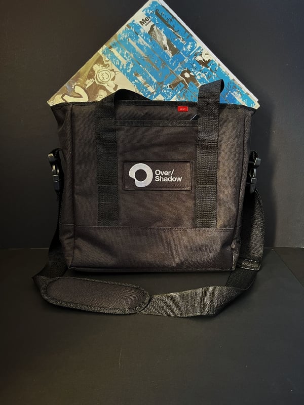 Image of Vinyl Record Messenger Bag