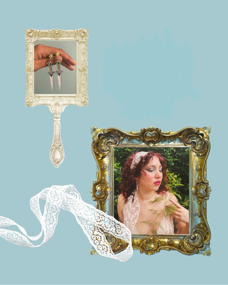 Image of Dagger to my Heart earrings