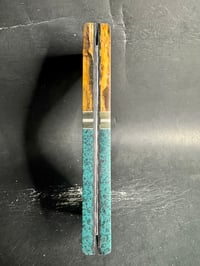 Image 4 of Cholla Cactus & Grip-tec GLOW Segmented Knife Scales