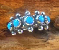 Image 1 of Fred Harvey 5 stone 🐍 👁️ ring 