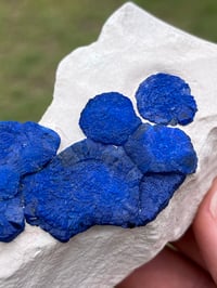 Image 8 of Azurite Suns On Matrix Specimen #2609