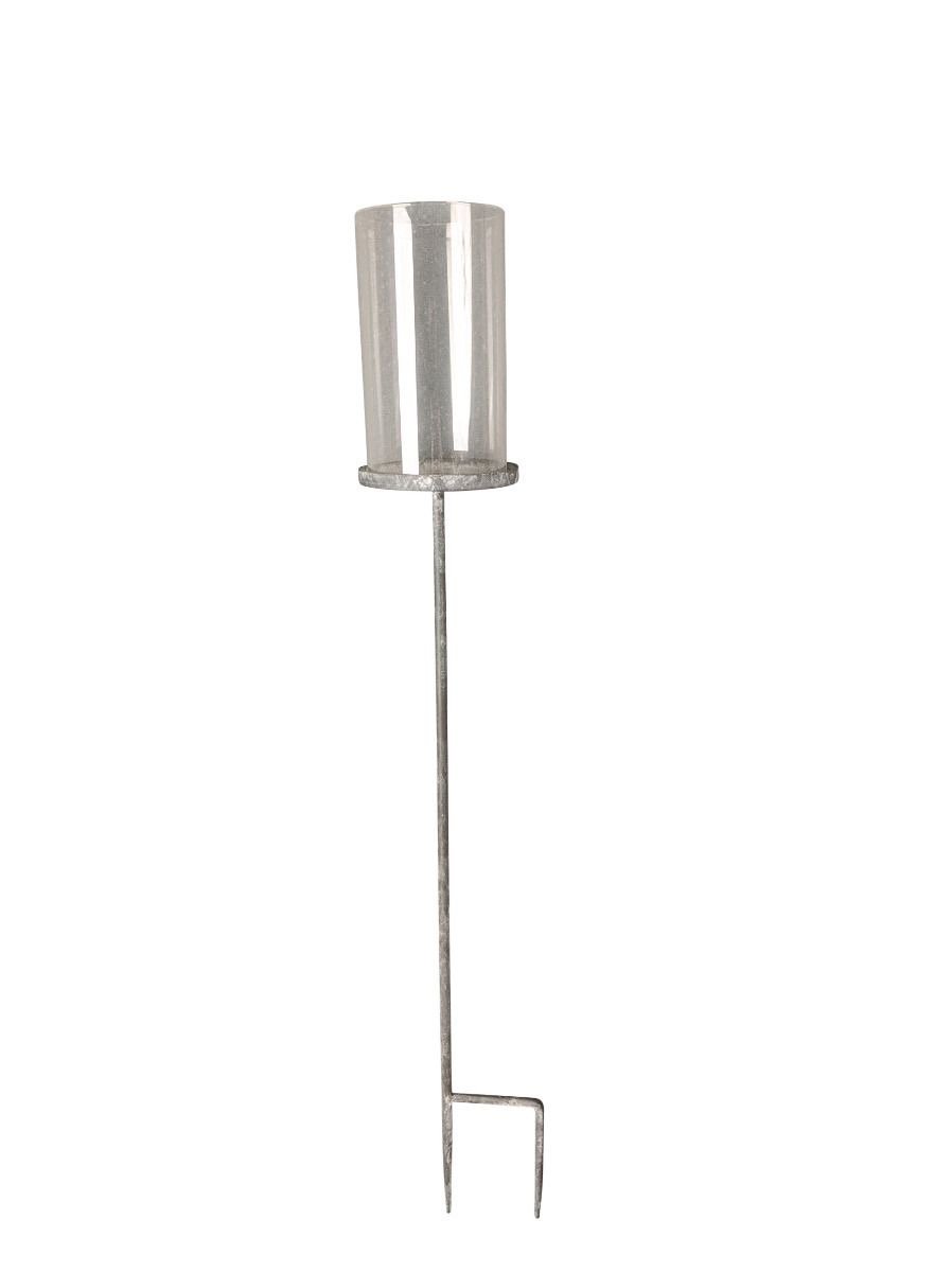 Image of Zinc Garden Candle Stake 