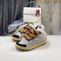 White & Black L*nvin Sneakers