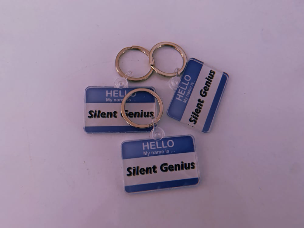 Silent Genius Keychain