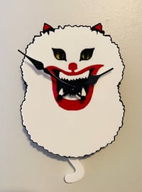 Image 1 of Hausu Cat Clock - Special “Blanche” Edition 