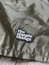 Image 3 of Olive 'Simple Things' Nylon Shorts