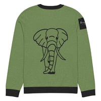 Image 2 of War-momma Knitted crew neck sweater copy copy