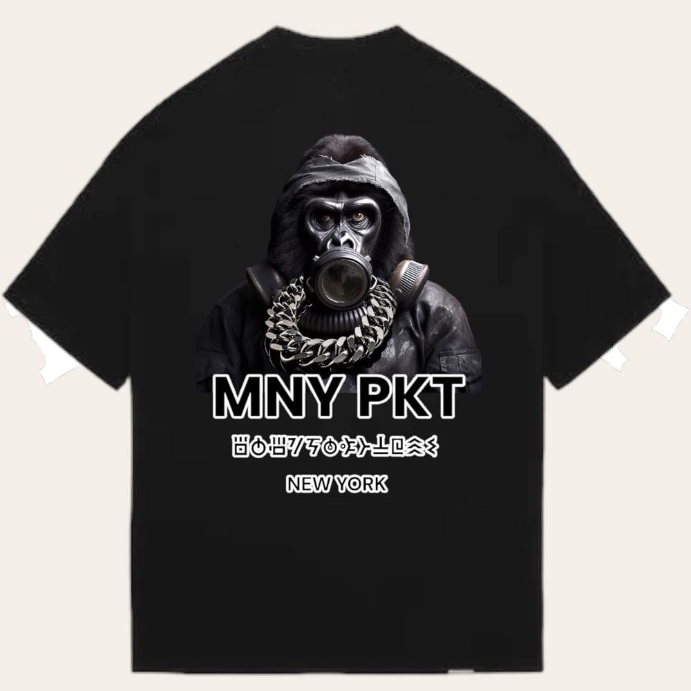 SILVER BACK T SHIRT// MNY PKT
