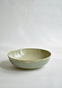 Image 1 of Centerpiece Serving Bowl – Moss Green