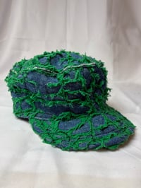 Image 7 of GREEN CRAZY PAINTERS CAP