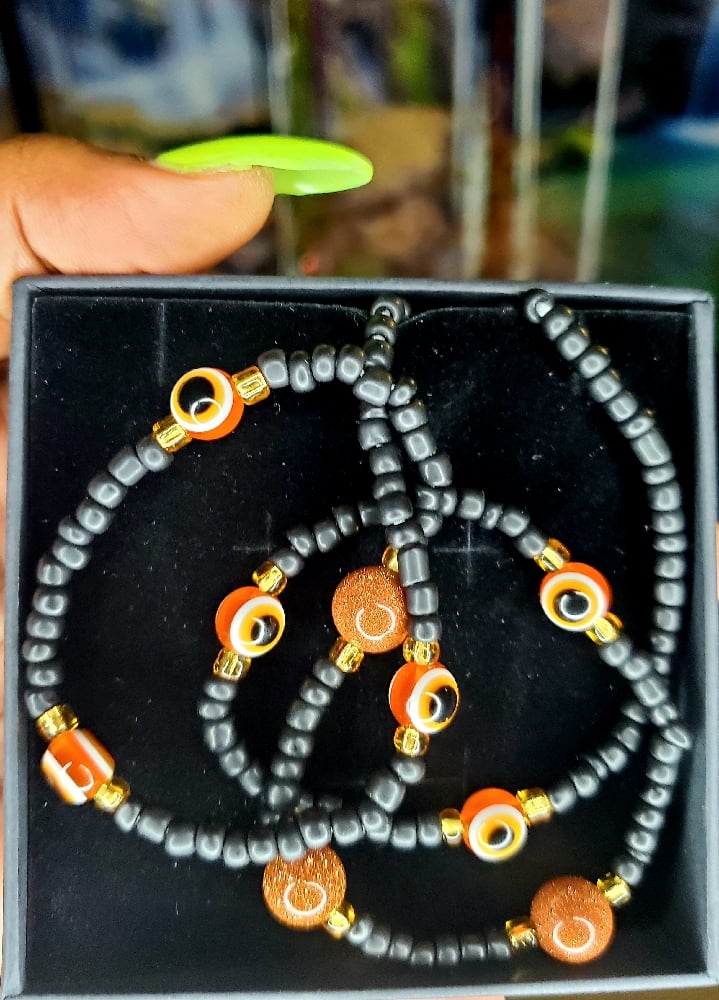 Image of Goldstone with evil eye