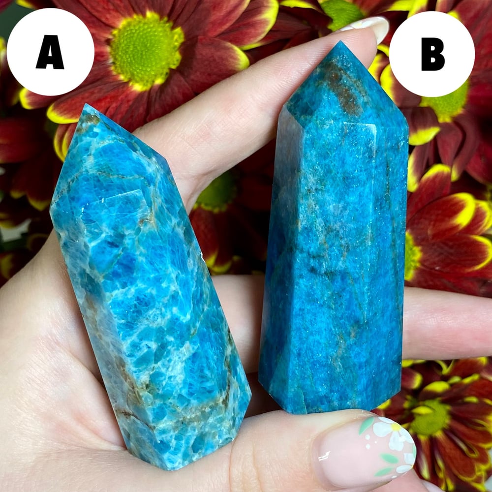 Image of Blue Apatite Tower