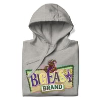 Image 1 of Big Easy Brand Mardi Gras (crawfish) Unisex Hoodie
