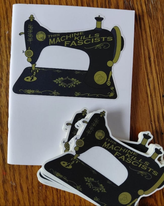 Sewing Machine Sticker