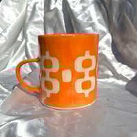 Image 1 of Orange Squares Mug