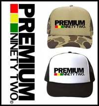 Image 1 of Rasta Blocks Foam Truckers