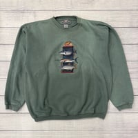 Image 1 of Vintage Salt Water Fish Crewneck - L