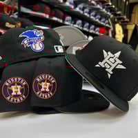 Image 2 of New Era 59Fifty Black - White Alpha Industries 