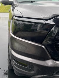 Image 2 of 2019-2024 Ram 1500 Led Full Headlight Tint Overlays