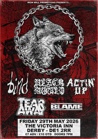 BIND. / BLACK MOULD / ACTIN’ UP / TEAR AWAY / BLAME – 29.05.26