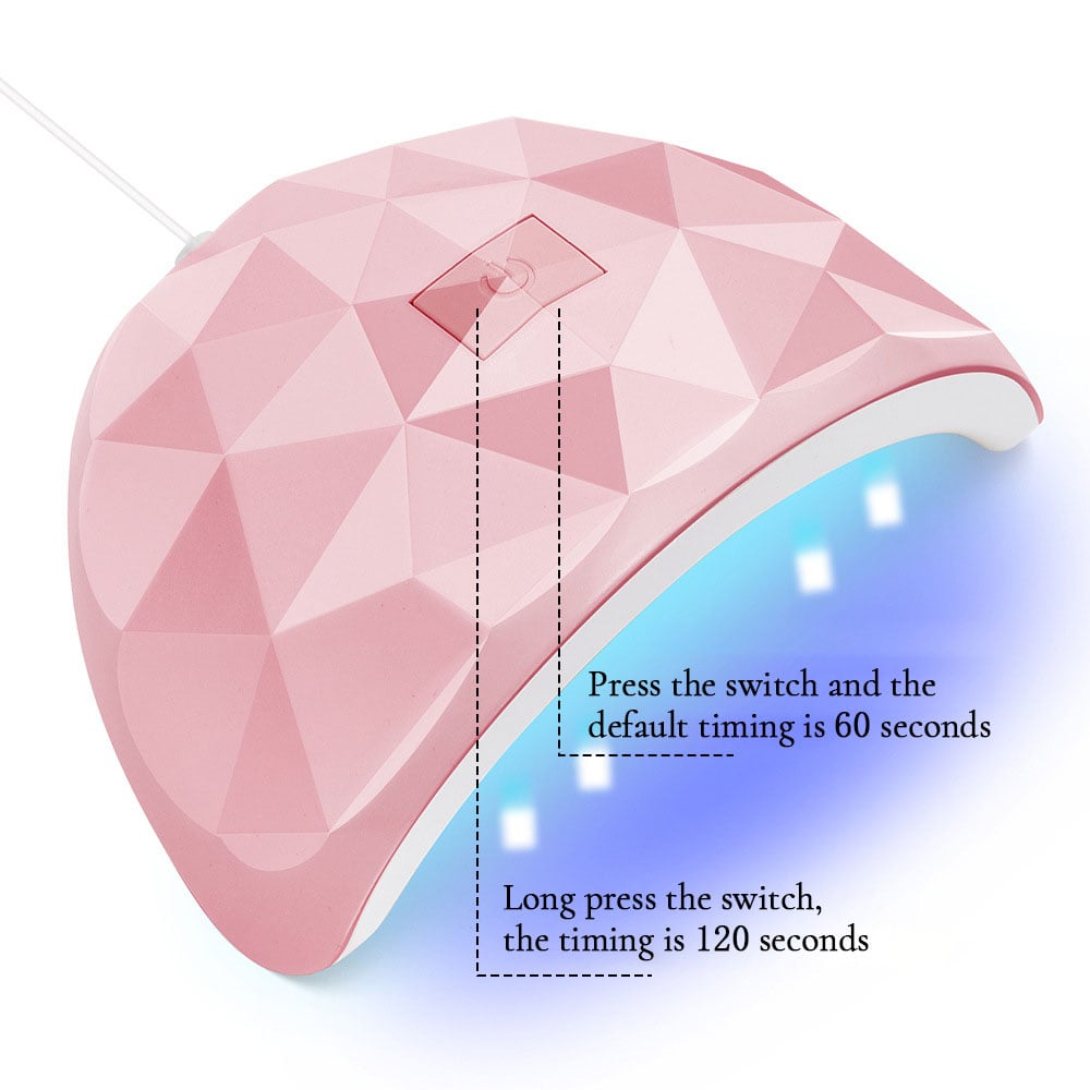 Image of LULAA 54W USB Cabin UV LED Nail Gel Led Lamp for Nails Accessories Professional Material Nail Drying