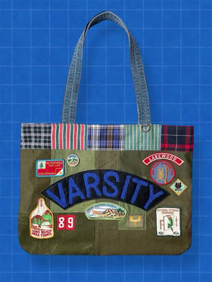 Image of VARSITY CAMP TOTE - BLUE
