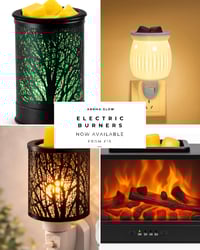 Electric wall melt burners (plus 1 FREE wax melt product)