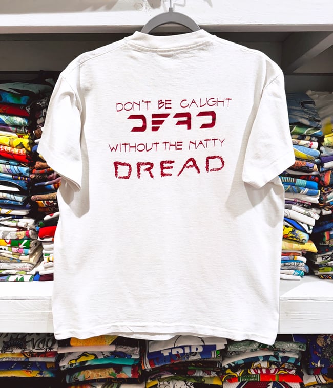 Grateful Dead Late 80s ‘Natty Dread Dead’ Lot T-Shirt - Fits L/M