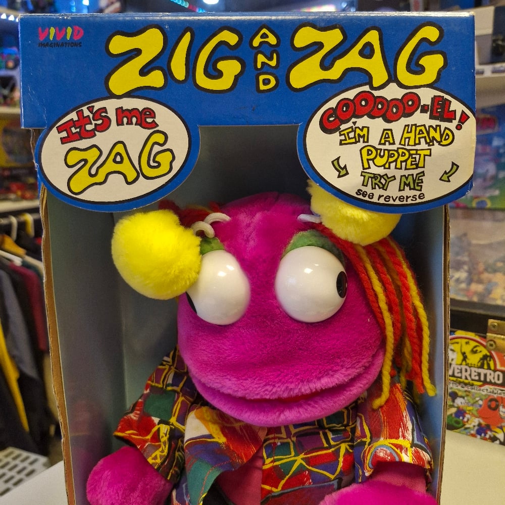 Image of Vivid Imaginations Zig and Zag – Zag Hand Puppet (Boxed)