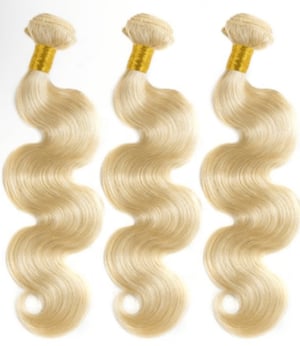 Image of [QUICKWEAVE HAIR] 2 PACK REMY BLONDE BODY WAVE