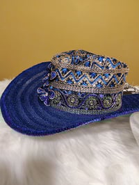 Image 3 of ROYAL BLUE COWBOY