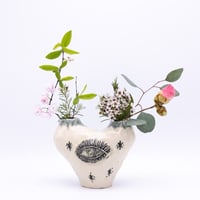 Eye Double Bud Vase 