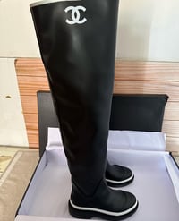 Image 1 of PANDA TAIL KNEE BOOTS