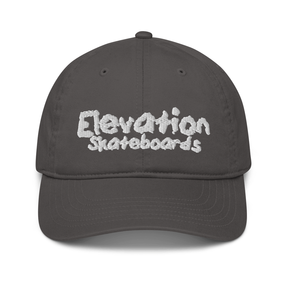 Organic cotton embroidered dad cap 