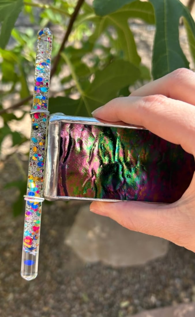 Image of Silver Mandala Mini AuraScope (junior size)