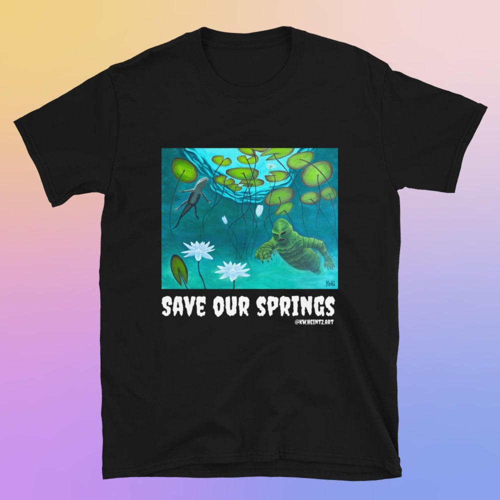 Image of Creature from the Black Lagoon Florida Springs | Save Our Springs Shirt