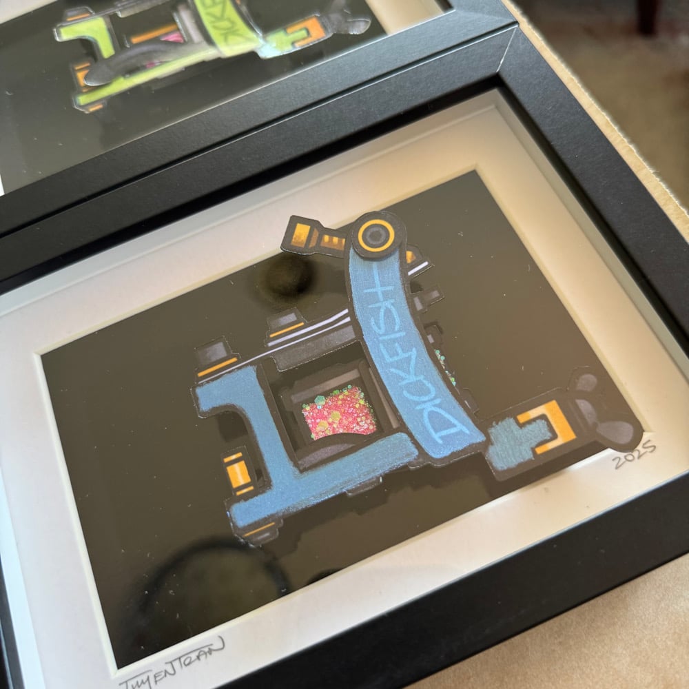 Image of 3D Artworks - Tattoo Machines 5