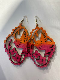 Image 1 of Bird earrings size XL