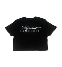 Represent Cambodia Crop Tee