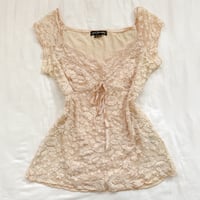 Image 1 of ann ferriday lace top
