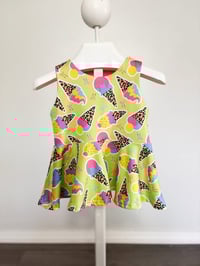 Image 5 of Electric Glow Peplum (size 6,7,8)