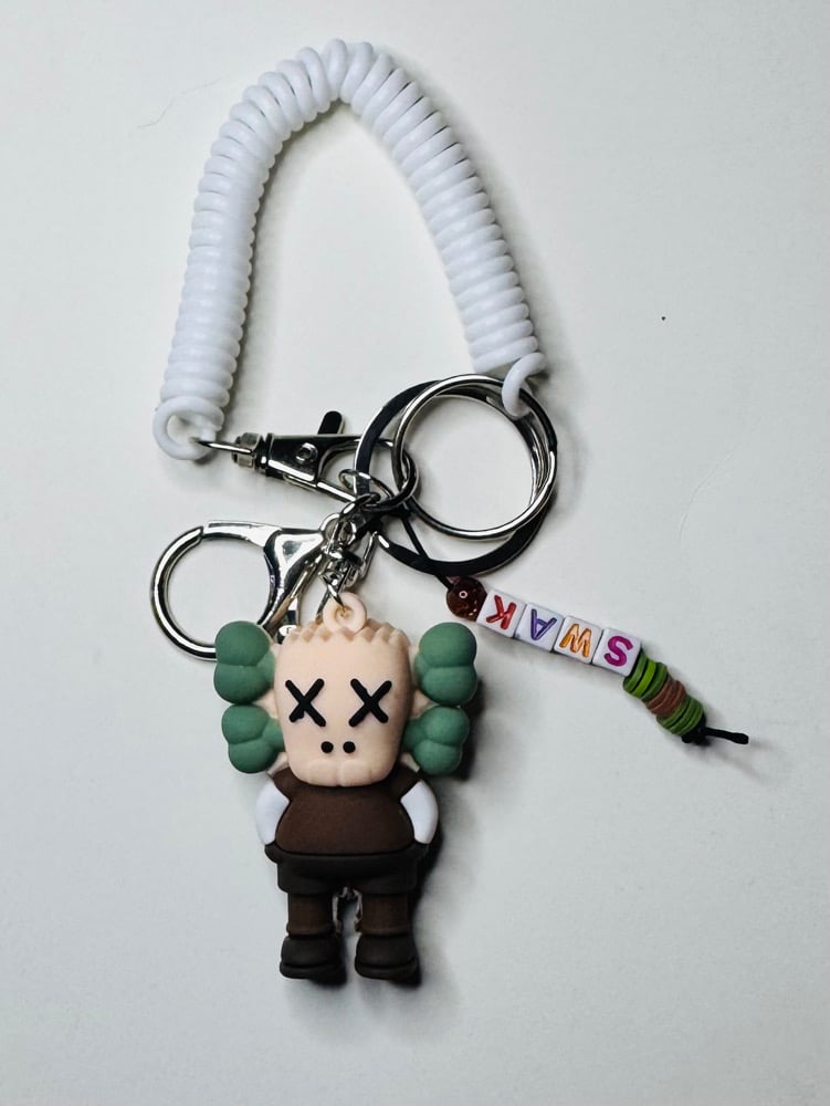 Image of 3D silicone keychains 