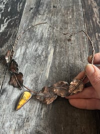 Image 2 of Birch and Turquoise Necklace