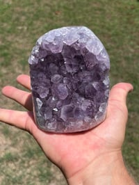 Image 8 of Amethyst Base Cut #2498
