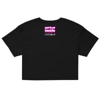 Image 2 of Ladies Spiritual Baddie Crop Top (🩷Pink Logo)